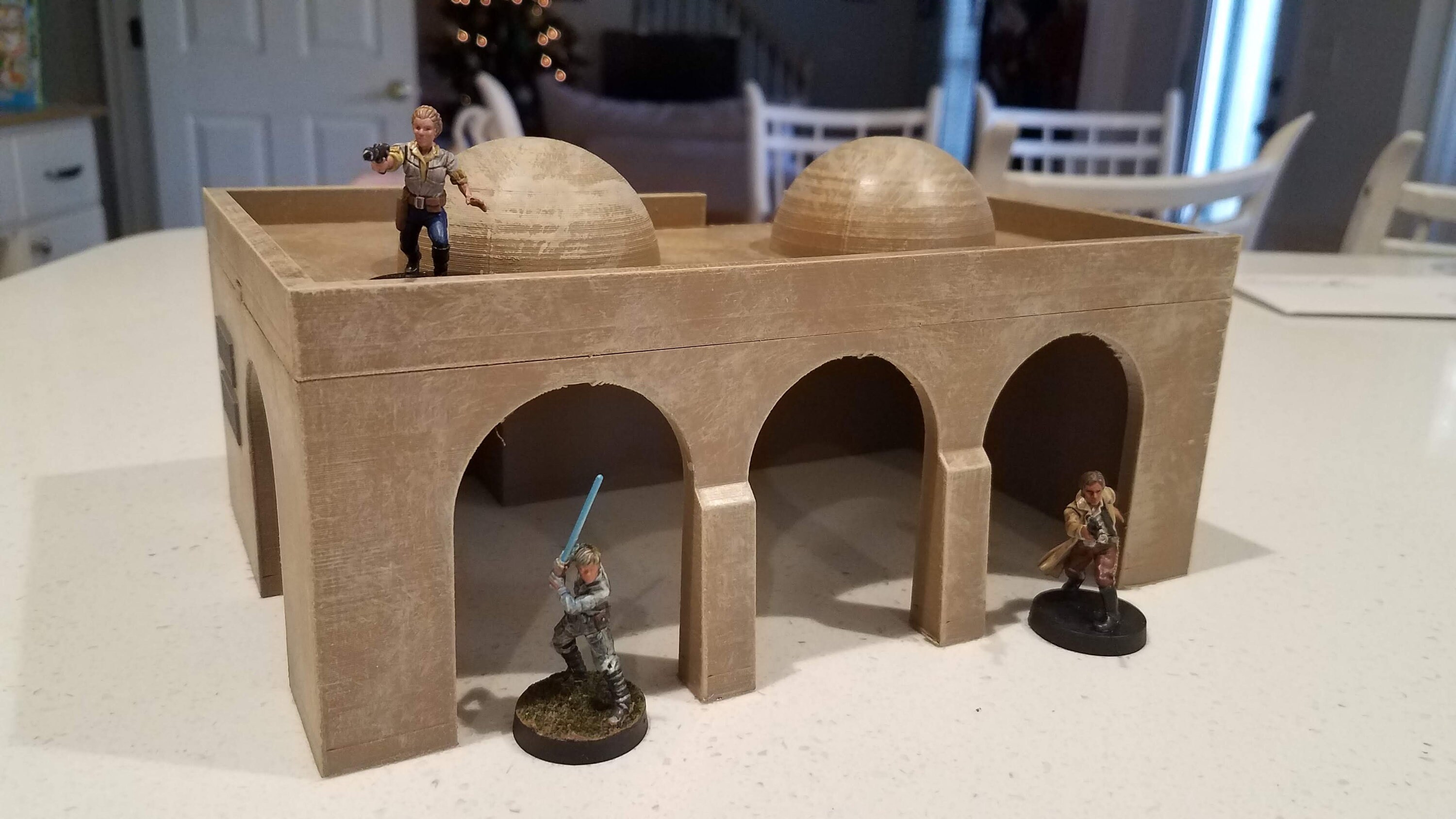 Star Wars Legion Terrain Market Building 3D Printed Flames | Etsy