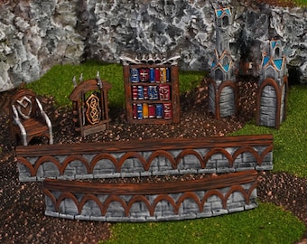 Elven Scatter Terrain, Kingdom of Noldareth - MESBG - Conquest Creations