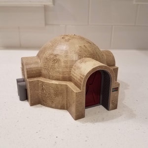 Star Wars Legion Terrain -  Small Desert House 1 - 35mm, 28mm 15mm