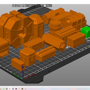 Star Wars Legion Terrain - Digital STL File - Crate Collection