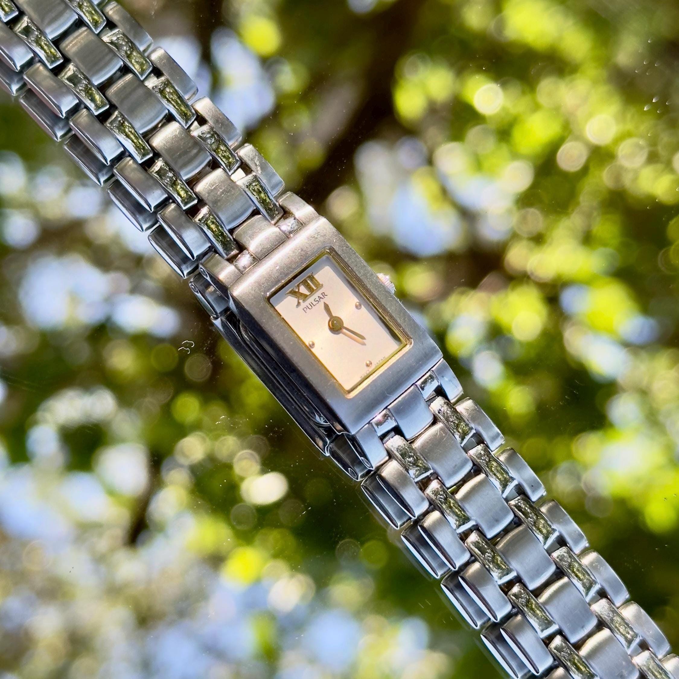 Pulsar by Seiko Men's Chronograph Two Tone Stainless Steel