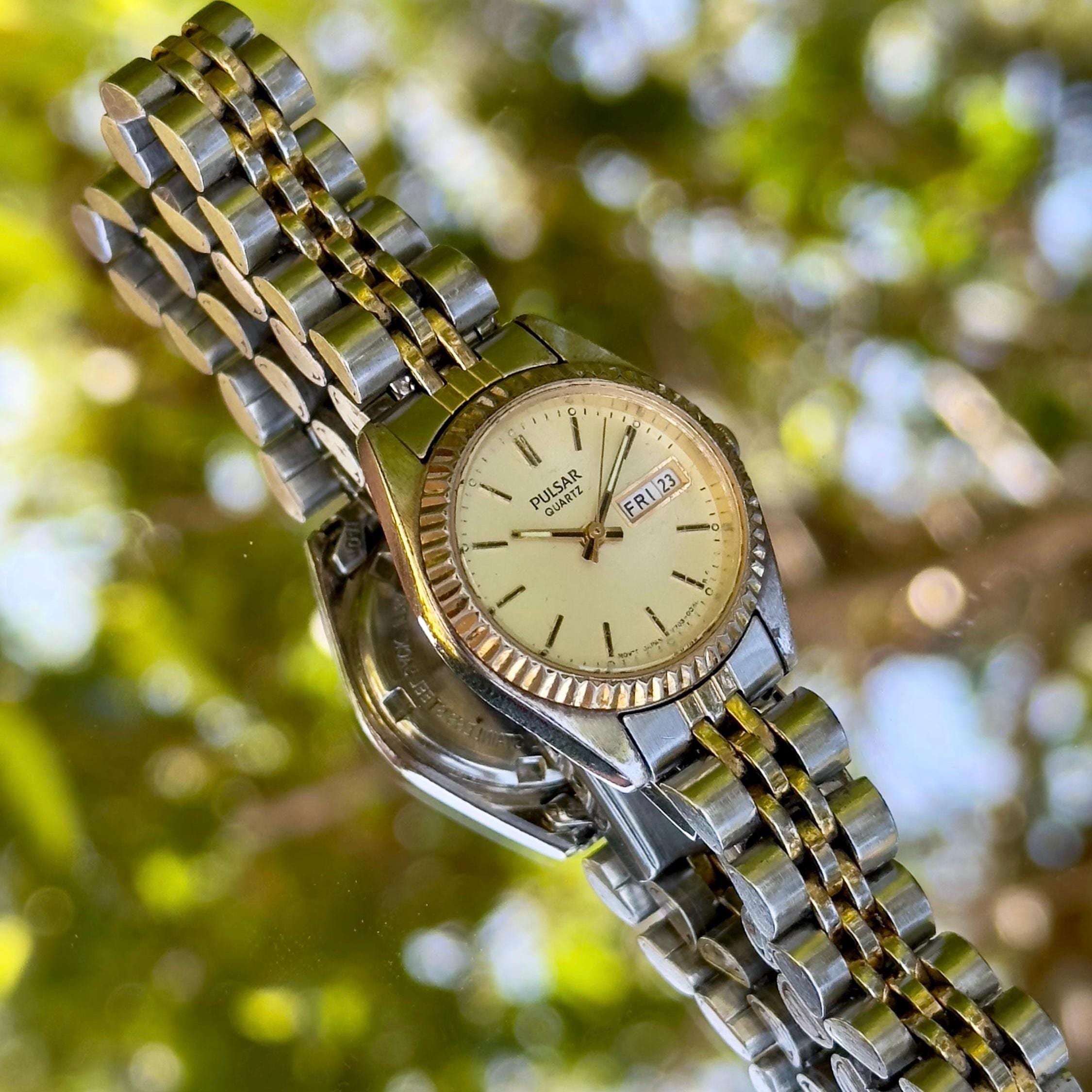 Vintage Pulsar Armbanduhr Die Leuchtet Jahrgang Pulsar Uhren