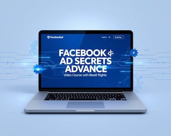Advanced Facebook Ads Video Course: Resell Rights (PLR) Digital Download