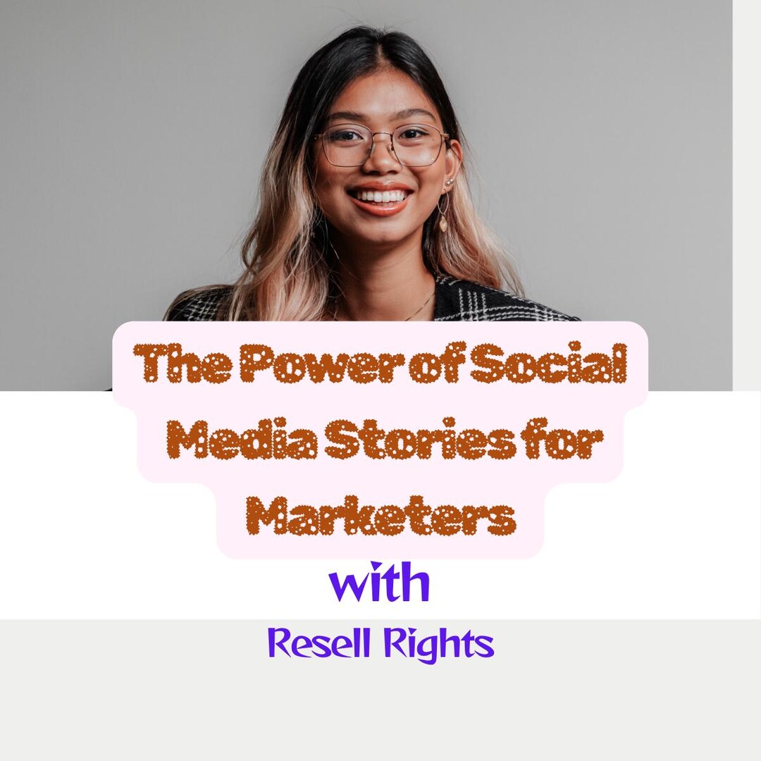 The Power of Social Media Stories for Marketers - Video Course With ...