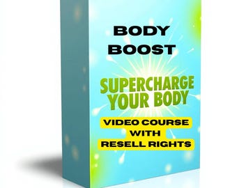 Impulsa tu cuerpo: Curso en video sobre salud y energía con derechos de reventa y descarga digital