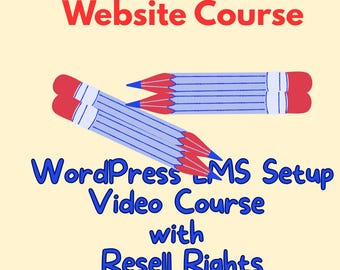 Configuration de WordPress LMS - Cours vidéo étape par étape avec droits de revente