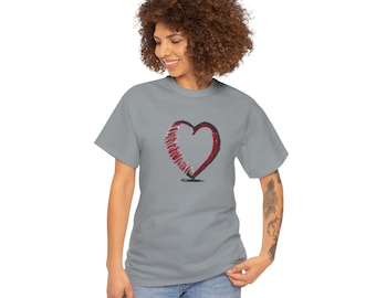 Heart Graphic Unisex Heavy Cotton Tee