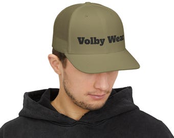 Embroidered Snapback Trucker Cap: Cotton-Polyester Blend, Outdoor Headwear