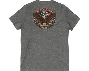 United States Land of the Free Home of the Brave — Back Side Graphic tee
