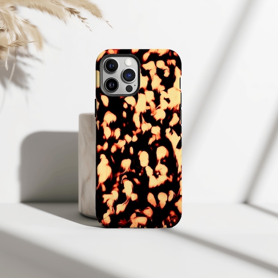 Dark Tortoise Shell Phone Case, Molten Amber Acetate Pattern, Old Money Aesthetic Cover for iPhone 17 16 15 14 13 12 11 Pro Max, Samsung S25 Dark Tortoise Shell Phone Case, Molten Amber Acetate Pattern, Old Money Aesthetic Cover for iPhone 17 16 15 14 13 12 11 Pro Max, Samsung S25