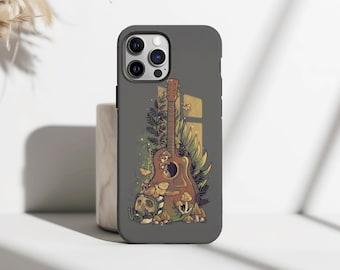Music Phone Case, Guitar Phone Cover, Electric Guitar Phone Case for iPhone 17 16 15 14 13 12 11 Pro Max, Samsung S25 S24 S23 Ultra