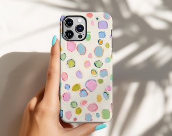 Cute Candy-Themed Phone Case,Colorful Candy,iPhone 16 15 14 13 12 11X Xs 8Max Pro Plus Magsafe Samsung Galaxy S25 S24 S23 S22 S21 Ultra Gift
