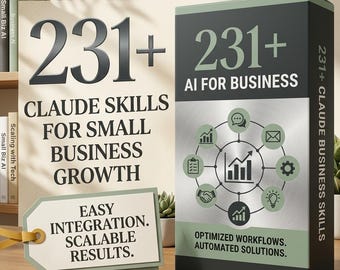 中小企業の成長に役立つ231以上のClaude AIスキル | AIビジネススキルバンドル | マーケティング、セールス、成長ツールキット | Claude AIパック