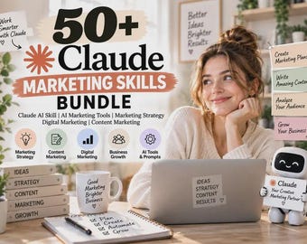 マーケティングのための50以上のClaudeスキル｜AIマーケティングスキルバンドル｜Claude AIマーケティングツールキット｜コンテンツ、SEO、ソーシャルメディア、戦略