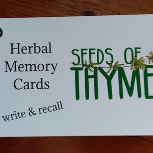 Cartes mémoire à base de plantes