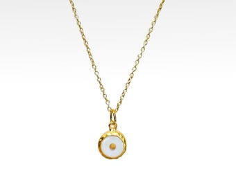 Mustard Seed Gold Faith Necklace