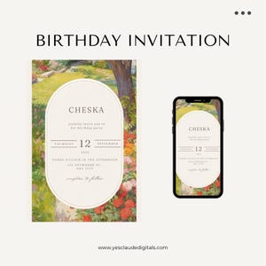 Birthday Invitation Design