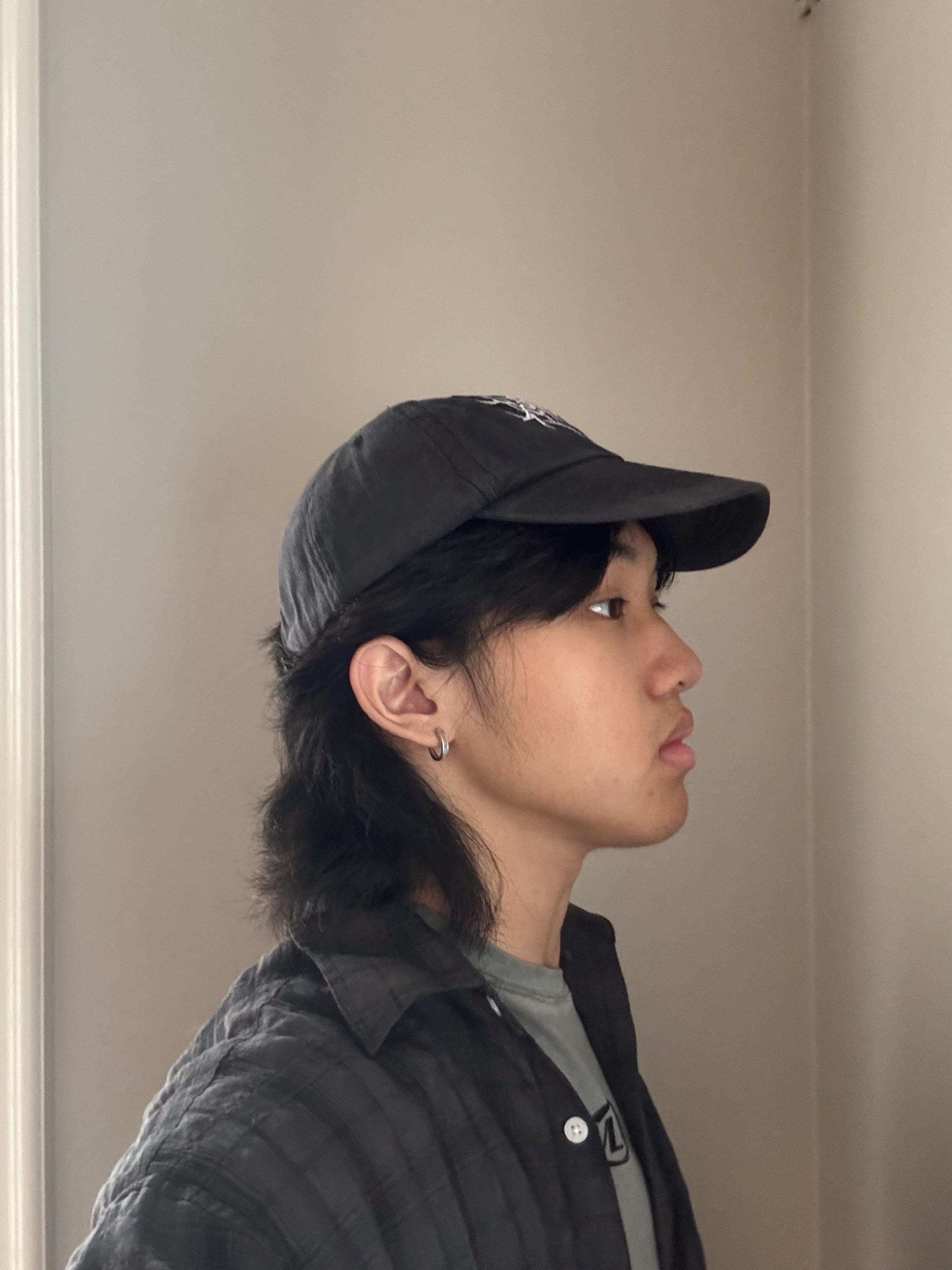 Cyber Y2K Baseball Cap: Vintage Black Wash Grunge Hat - Etsy