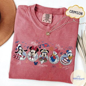 Vintage Mickey & friends signature Disney Cruise Line shirt, Family matching Wish Dream Magic Wonder Destiny Treasure Fantasy shirt bild 4