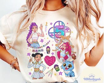 Camiseta personalizada "Es mi cumpleaños Huntrix", camiseta de cumpleañera, regalo para ella, camiseta para niño pequeño, regalo de cumpleaños, camiseta "Es mi cumpleaños" de Coquette