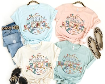 Personalized Universal Studios Birthday trip shirt, Birthday boy Girl Squad matching shirts, Family trip Universal 2025 shirt