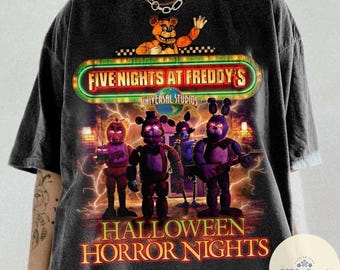 Halloween Horror nights 2025 shirt, Universal Studios Scary movie shirt, Five Nights at Freddy's Halloween sweatshirt Gift for her him