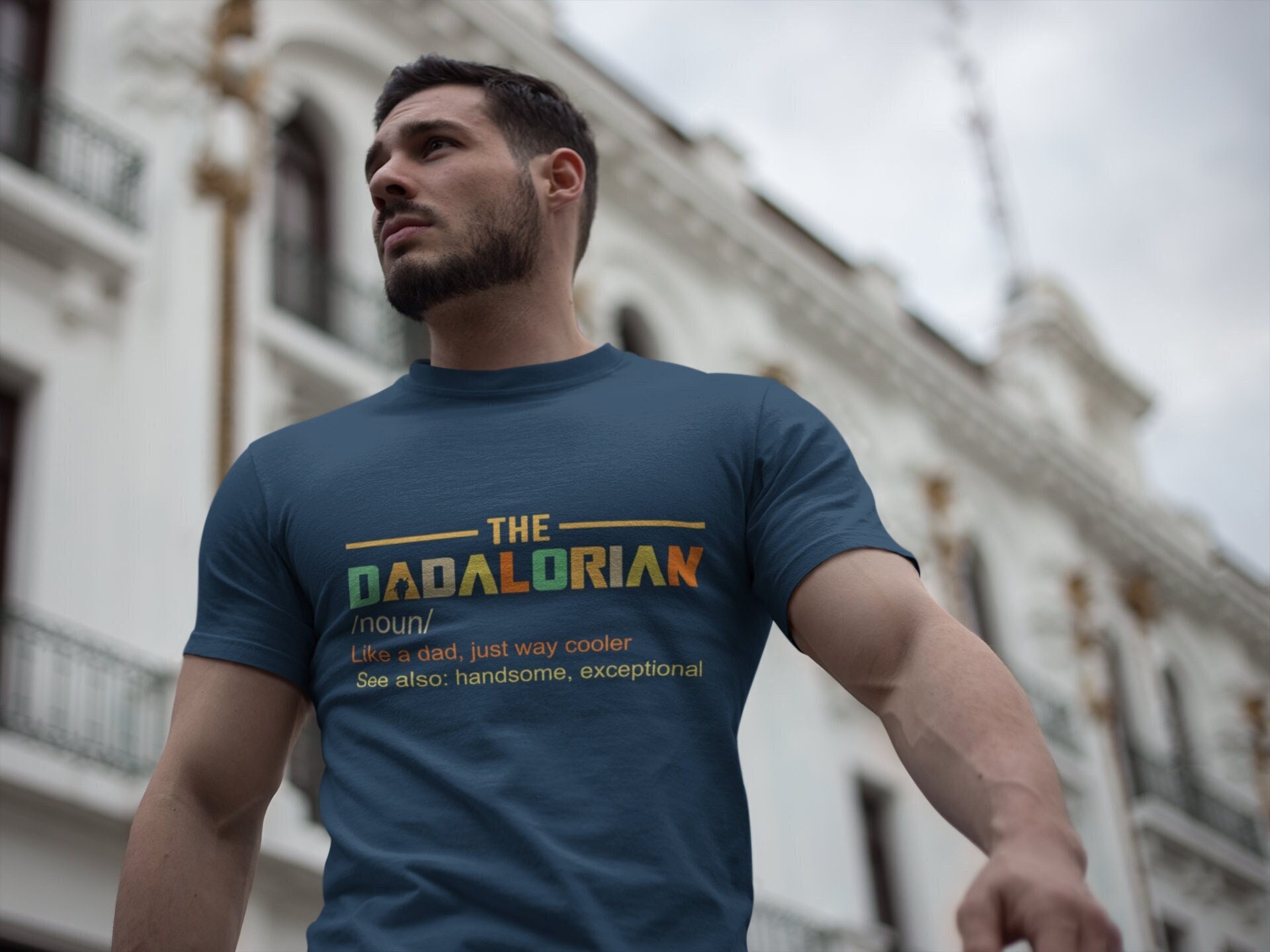 Dadalorian Shirt Gift for Dad Father's 