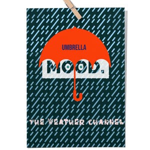 UMBRELLA MOOD • greeting card