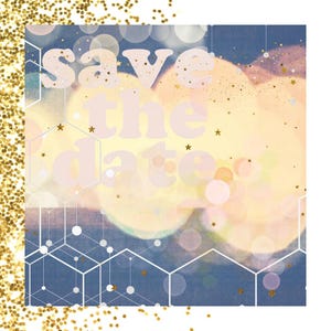 save the date • greeting card