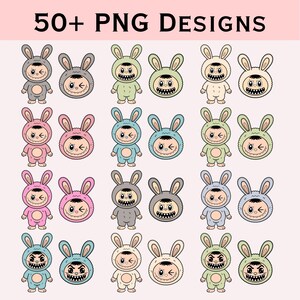 Labubu Designs, Labubu Png, Personnage Labubu, Labubu découpé au laser, Bundle Labubu Png, Labubu en colère, Téléchargement instantané 300 ppp, Labubu vg png thumbnail