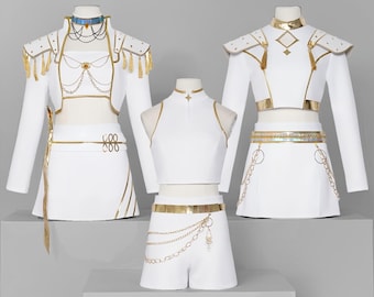 Kpop Demon Hunter Cosplay Costume Set  rumi，mira，zoey Halloween Cosplay Costume  Saja Girls Shirt  Anime Gifts