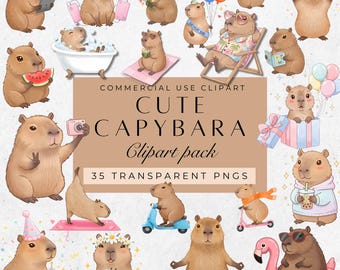 capybara clipart png, cute capybara png, Funny Capybara Clipart, cappy, Cute Capybara Graphics for Kids, Capybara Images, Cute Capybaras Art