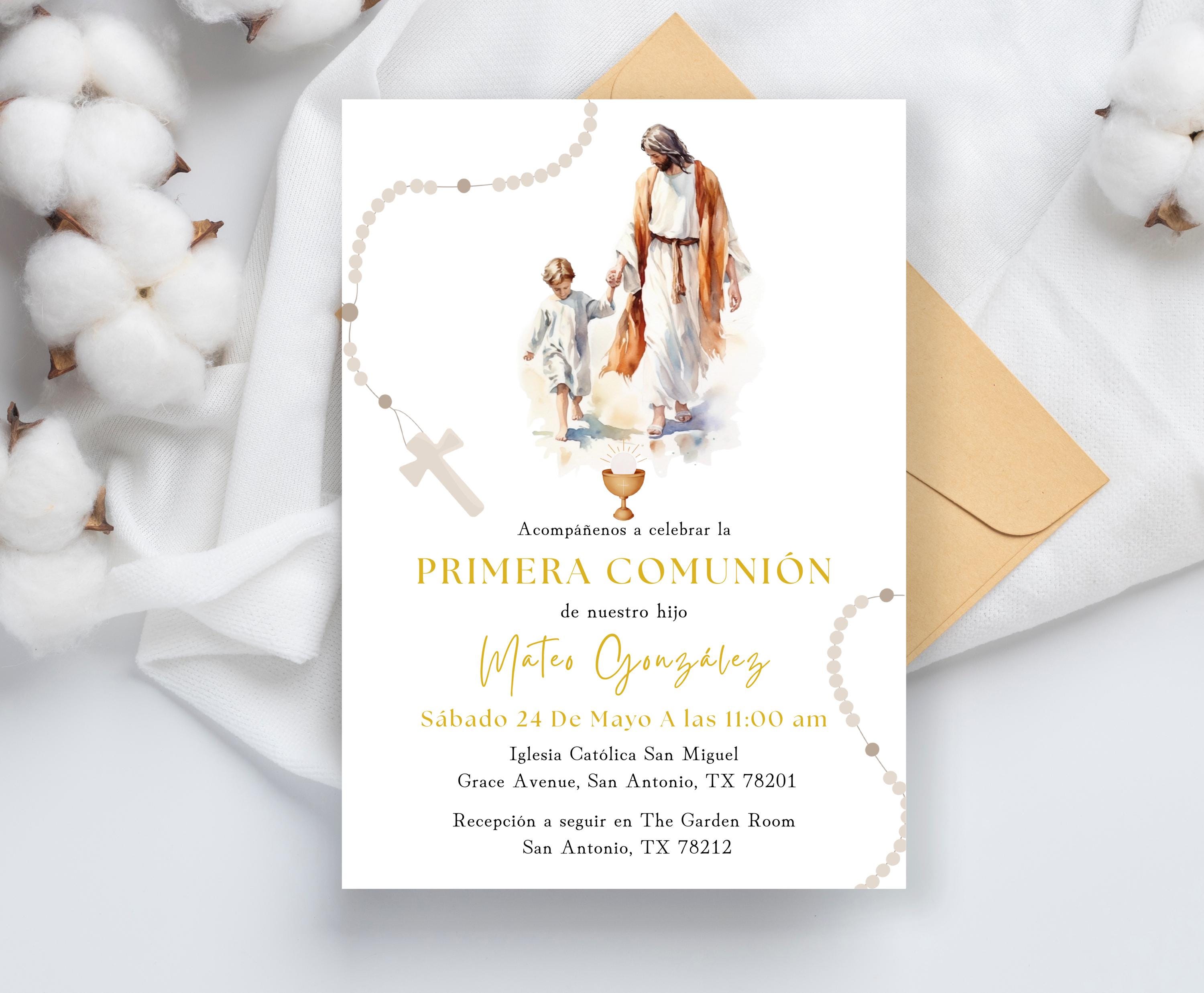 Tarjetas Sagradas De Confirmación Personalizadas RECUERDO