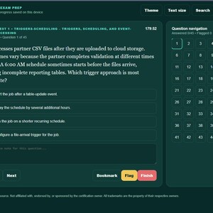 Databricks Certified Data Engineer Associate Exam Simulator HTML | 5 Practice Tests, 225 Q&A + Flashcards image 3