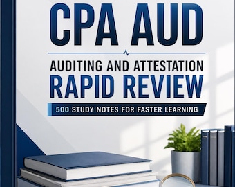CPA AUD Rapid Review PDF | 500 Study Notes, Auditing Exam Prep