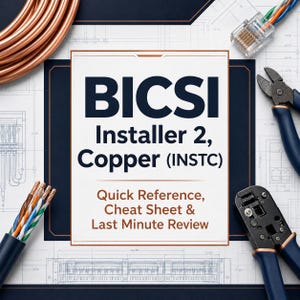 BICSI Installer 2 Copper INSTC Cheat Sheet PDF | Krótki przewodnik i recenzja w ostatniej chwili