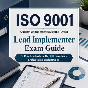 ISO 9001 QMS Lead Implementer Exam Guide PDF | 500 Practice Questions