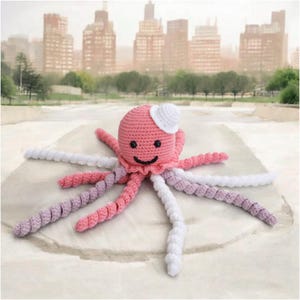 Crochet Pattern: Octopus Crochet Pattern - Lovey Amigurumi Tutorial - Crochet Jellyfish and Sea Creature Baby Patterns