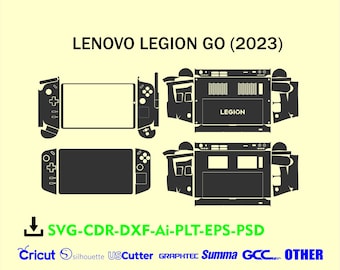 lenovo legion go 2023 skin vector template skin die
