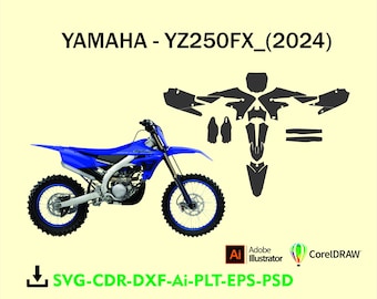 Yamaha YZ250FX Service Manual Dirtbike 2015-2023 - Etsy