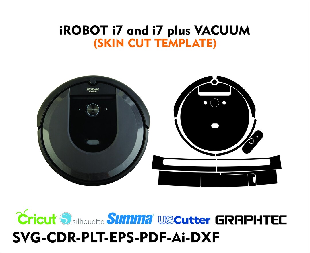 Irobot I7/i7+ Skin Template Vector (digital Download) - Etsy