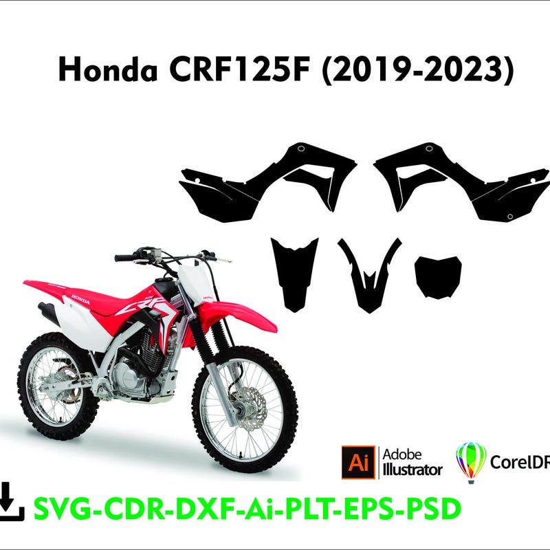 Honda 125 Decals - Etsy