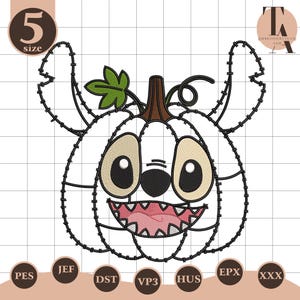 Pumpkin Fall Season Applique Embroidery Designs, Cute Spooky Pumpkin Machine Embroidery, Cute Halloween Embroidery Files