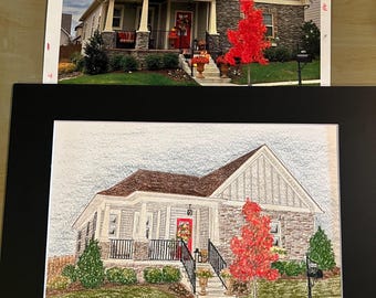 Custom 11 x 14 Color Rendering