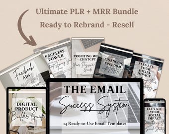 Digital Marketing Course Bundle MRR PLR Resell Rights Digital Business Digital Product Ultimate PLR Bundle for Passive Income, Resell Rights