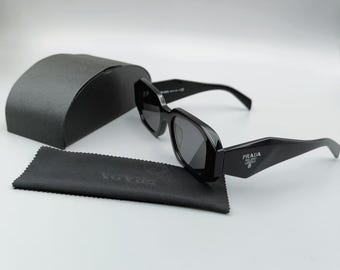 PRADA アビエーターサングラス SPR61G べっ甲/ブラック PRADA アビエーターサングラス SPR61G べっ甲/ブラック