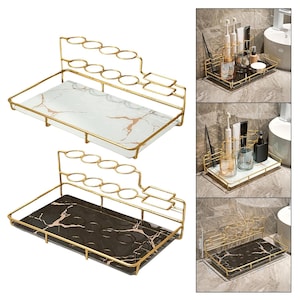 Soporte para cepillo de dientes, organizador de pasta de dientes para baño