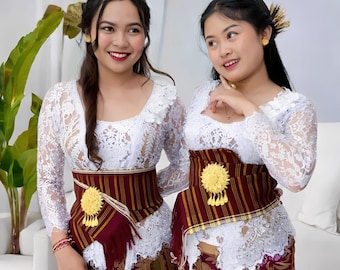 Elegant Full Payet Kebaya Glittering Tabur Style Modern Fit,Bali Kebaya,Balinese Dress,Kebaya Bali,Bali Blouse,Balinese Kebaya