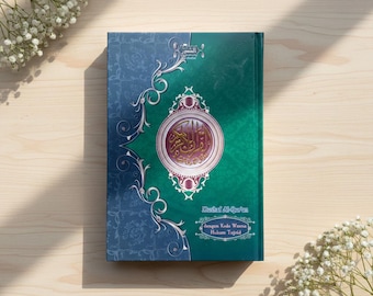 Arabic Only Holy Quran with Color Coded Tajwid Ash Shobur Edition for Recitation