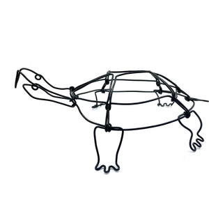 Schildkröte Skulptur, Wire Art, Minimal Home Decor